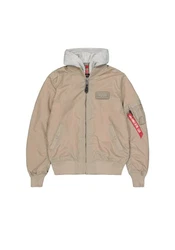 Alpha Industries Bomberjacke MA-1 TT Two Tone Hood Beige/Khaki