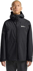 Jack Wolfskin Funktionsjacke HIGHEST PEAK 3L JKT Dunkelgrau/Grau/Schwarz/Dunkelblau