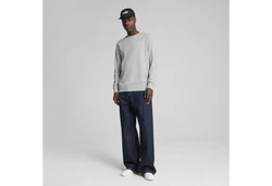 PUMA Sweatshirt 'ESS' Grau/Hellgrau/Silber