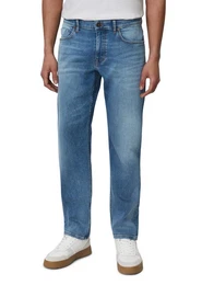 Regular-fit-Jeans aus Bio-Baumwoll-Mix