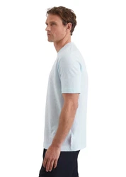 Marc O'Polo T-Shirt aus Single-Slub-Jersey Hellblau/Blau
