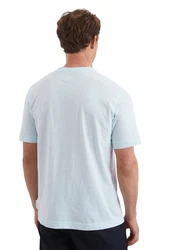 Marc O'Polo T-Shirt aus Single-Slub-Jersey Hellblau/Blau