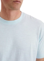 Marc O'Polo T-Shirt aus Single-Slub-Jersey Hellblau/Blau