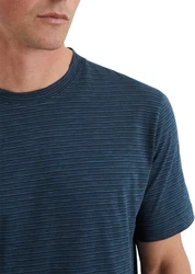 Marc O'Polo T-Shirt aus Single-Slub-Jersey Blau/Dunkelblau/Hellblau