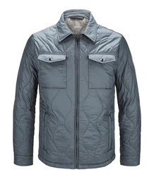 Milestone Hemdjacke MSBakersfield Grau/Blau/Dunkelblau/Hellblau