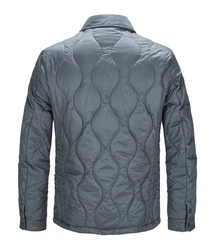 Milestone Hemdjacke MSBakersfield Grau/Blau/Dunkelblau/Hellblau