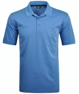 RAGMAN Poloshirt Blau/Hellblau