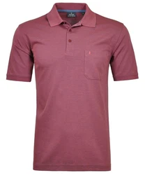 RAGMAN Poloshirt Rot/Bordeaux/Lila/Dunkelrot