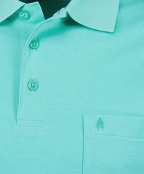 RAGMAN Poloshirt Türkis/Grün