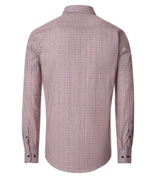 CASAMODA Langarmhemd Rot/Bordeaux/Dunkelrot