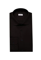 seidensticker Businesshemd NEW KENT OT Braun/Dunkelbraun/Schwarz