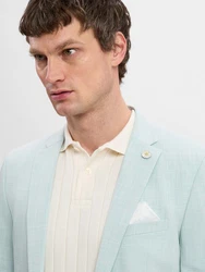 Finshley & Harding London Anzug Brixdon-Hoxdon Hellblau/Blau/Türkis
