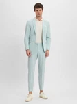 Finshley & Harding London Anzug Brixdon-Hoxdon Hellblau/Blau/Türkis