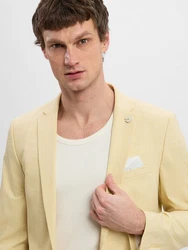 Finshley & Harding London Anzug Brixdon-Hoxdon Gelb/Khaki