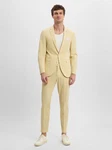 Finshley & Harding London Anzug Brixdon-Hoxdon Gelb/Khaki