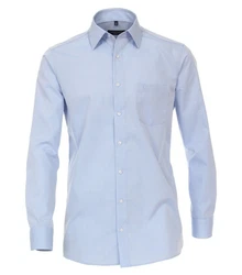 CASAMODA Businesshemd Kent Comfort Fit NOS Hellblau/Blau