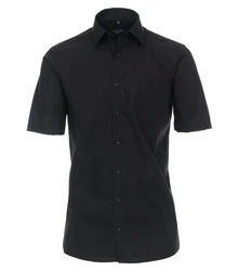 CASAMODA Businesshemd Kent Comfort Fit NOS 1/2Arm Schwarz