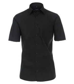 CASAMODA Businesshemd Kent Comfort Fit NOS 1/2Arm Schwarz