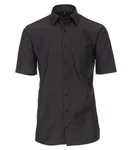 CASAMODA Businesshemd Kent Comfort Fit NOS 1/2Arm Grau/Schwarz/Dunkelgrau