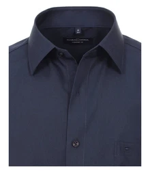 CASAMODA Businesshemd Kent Comfort Fit NOS 1/2Arm Dunkelblau/Hellblau