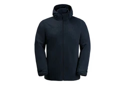 Jack Wolfskin 3-in-1 Funktionsjacke Taubenberg JKT Dunkelblau/Blau
