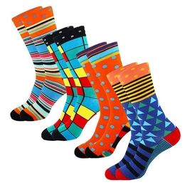 Freizeitsocken Bunte lustige Herren Socken Weich, Bequem & Mit Lustigem Design, L/XL (4-Paar) perfekte Geschenkidee, A0532