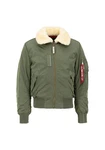 Alpha Industries Bomberjacke Injector III Dunkelgrün/Khaki