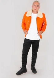 Alpha Industries Bomberjacke Injector III Orange