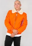 Alpha Industries Bomberjacke Injector III Orange