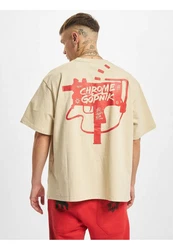 DEF T-Shirt (1-tlg) Creme/Beige
