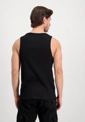 Alpha Industries Men Tanks Logo Tank Hellblau/Schwarz/Braun/Dunkelblau