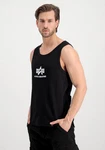 Alpha Industries Men Tanks Logo Tank Hellblau/Schwarz/Braun/Dunkelblau