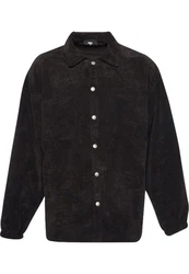 DEF Langarmhemd Cord Shirt Herren 