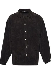 DEF Langarmhemd Cord Shirt Herren 