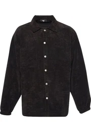 Langarmhemd Herren Cord Shirt (1-tlg)