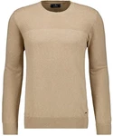 RAGMAN Rundhalspullover Beige/Khaki/Braun