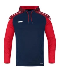 Jako Sweatshirt Performance Hoody Rot/Dunkelblau/Lila