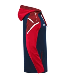 Jako Sweatshirt Performance Hoody Rot/Dunkelblau/Lila