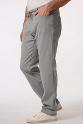 Boston Park 5-Pocket Jeans Joggjeans Bauchfit Regular Fit Hellgrau/Grau/Khaki