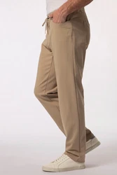 Boston Park 5-Pocket Jeans Joggjeans Bauchfit Regular Fit Khaki/Beige/Braun