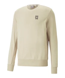 Sweatshirt Pivot EMB Sweatshirt Beige Baumwolle