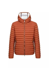 Kurzjacke Herren Daunen Jacke, Originals 1277R, Burnt Ice Durchgehender Reiverschluss, Leichtgewicht, Mit Kapuze, Soft Shell