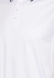 KARL LAGERFELD Poloshirt Weiß/Grau/Creme