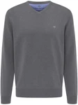 FYNCH-HATTON Strickpullover grau/graumeliert