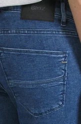 Brax Stoffhose Five-Pocket Hose Style CADIZ Blau/Hellblau