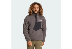 adidas TERREX XPLORIC HIGH PILE FLEECE Dunkelgrau/Grau/Hellgrau/Braun