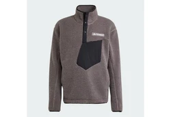 adidas TERREX XPLORIC HIGH PILE FLEECE Dunkelgrau/Grau/Hellgrau/Braun