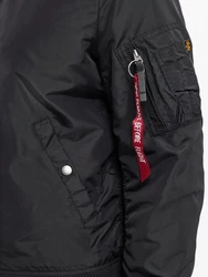 Alpha Industries Anorak Schwarz/Rot/Hellblau/Dunkelrot