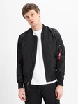 Alpha Industries Anorak Schwarz/Rot/Hellblau/Dunkelrot