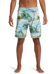 Quiksilver Boardshorts Highline Scallop Blau/Türkis/Gelb/Beige/Grün